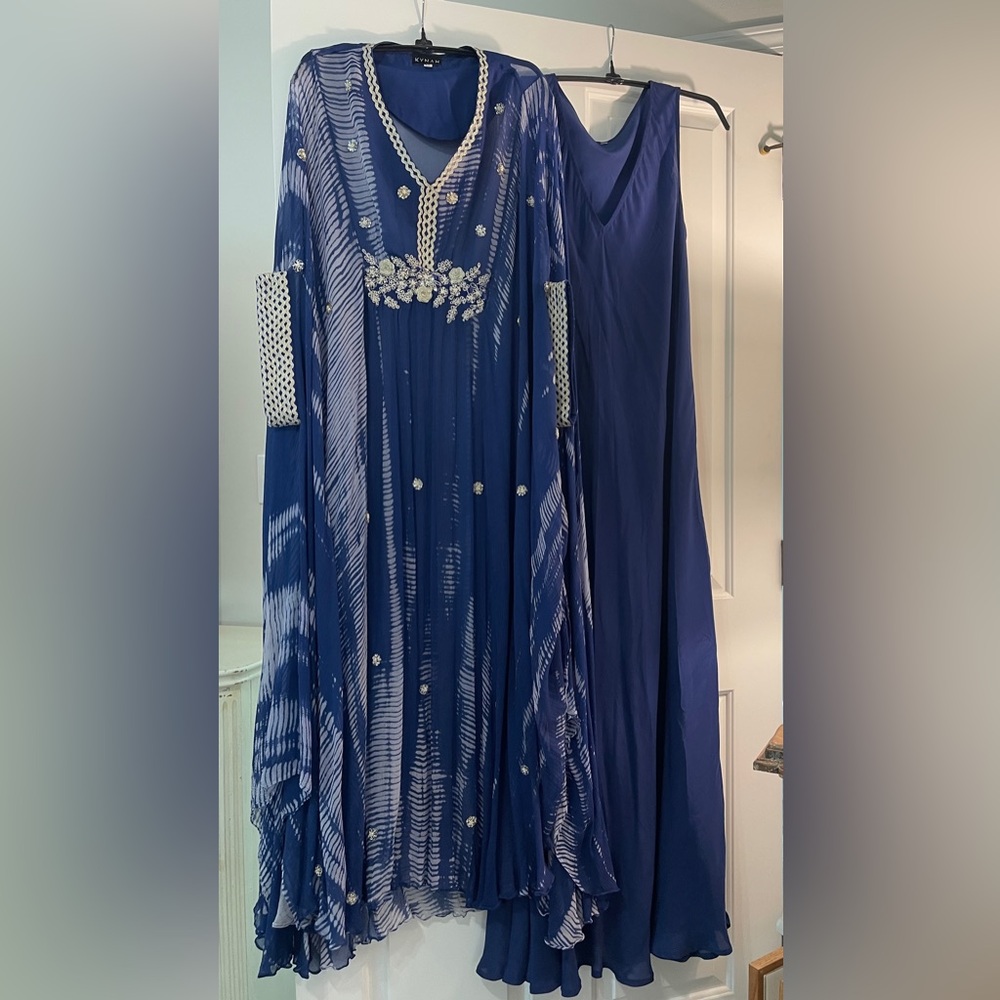 Kynah Blue Signature Kaftan